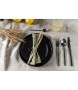 KARE talerz ORGANIC 26 cm czarny