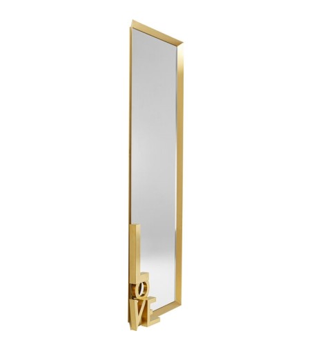 KARE lustro ścienne LOVE LETTERS 3D       200x70 cm