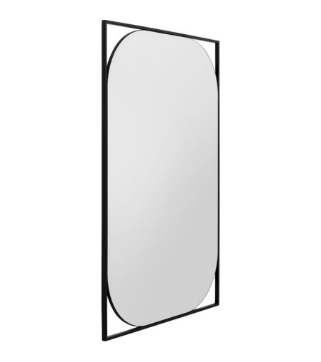 KARE lustro ścienne BONITA 71x109 cm      czarne