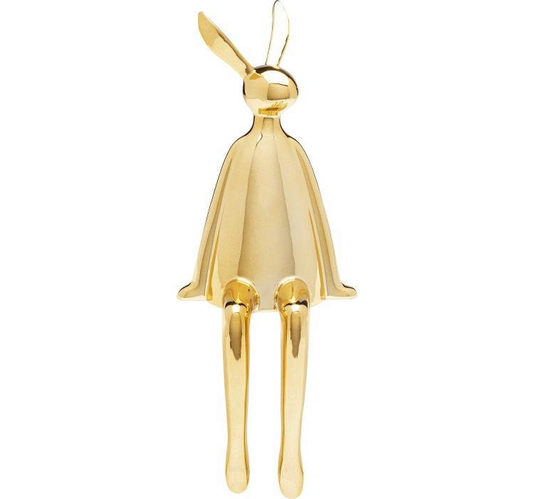 KARE dekoracja SITTING RABBIT 35 cm       złota