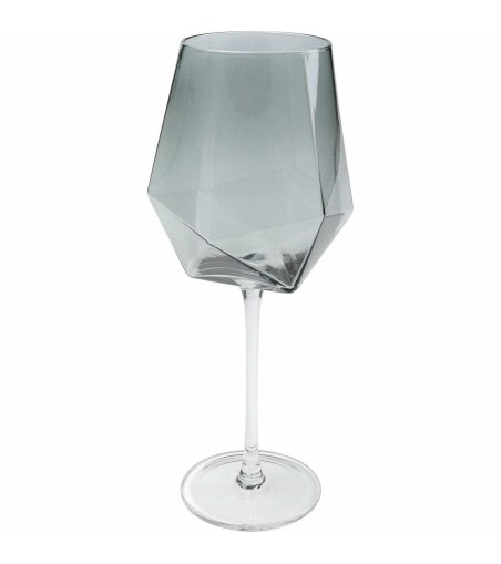 KARE komplet 4 kieliszków do wina         DIAMOND SMOKE 660 ml