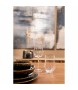 KARE komplet 4 kieliszków do wina         DIAMOND RIM 525 ml