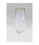 KARE komplet 4 kieliszków do szampana     DIAMOND RIM 360 ml