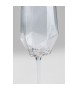 KARE komplet 4 kieliszków do szampana     DIAMOND RIM 360 ml
