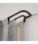 UMBRA karnisz TWILIGHT DOUBLE 168 - 365   cm czarny mat