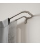 UMBRA karnisz TWILIGHT DOUBLE 76 - 213    cm srebrne