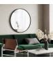 UMBRA lustro wiszące HUB 94 cm czarne