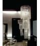 Lampa wisząca CLP-S6 - szkło, stal węglowa