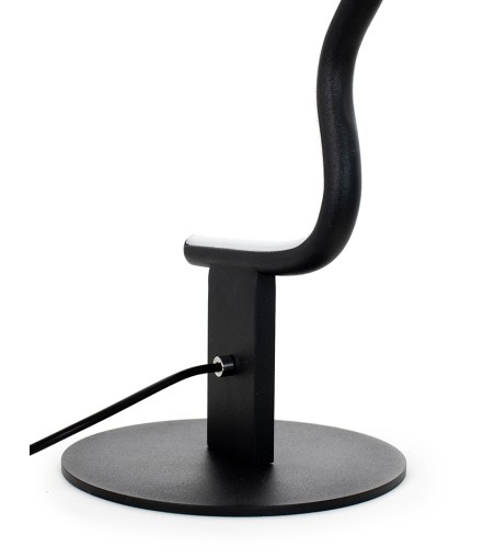 Lampa stołowa FACE TABLE czarna
