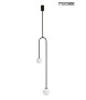 MOOSEE lampa wisząca LOW czarna