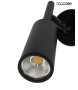 MOOSEE lampa ścienna PRISMA czarna