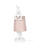 KARE lampa stołowa RABBIT 68 cm biała  / róźowa
