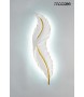 MOOSEE lampa ścienna IKAR 60  biała / złota