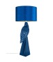 KARE lampa stołowa PARROT 84 cm niebieska