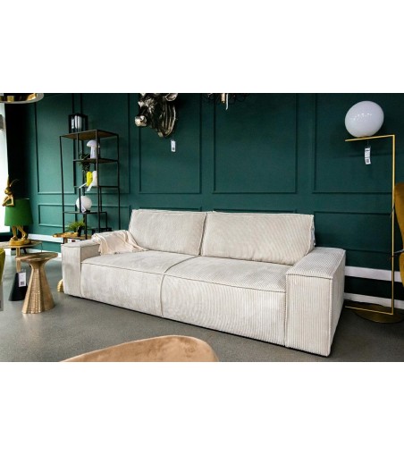 Sofa PILLOW z funkcją spania jasny beż
