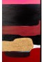 KARE obraz ABSTRACT SHAPES PINK  73x143 cm