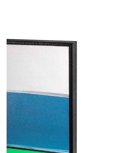 KARE obraz ABSTRACT SHAPES GREEN  73x143 cm
