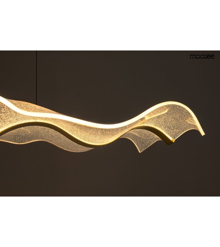 MOOSEE lampa wisząca BREATH 150 złota