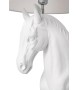 MOOSEE lampa podłogowa KOŃ HORSE STAND    M biała - włókno szklane