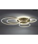 MOOSEE lampa sufitowa / plafon RINGS 6    złota