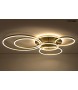 MOOSEE lampa sufitowa / plafon RINGS 6    złota