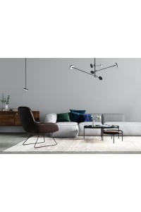 MOOSEE lampa wisząca BOBBIE czarna