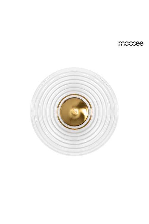 MOOSEE lampa ścienna ONDA złota