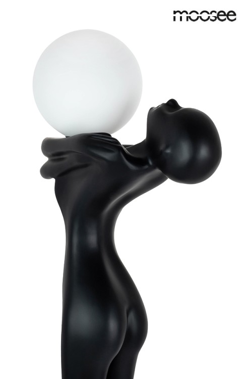 MOOSEE lampa podłogowa HUMAN MOON 171     czarna