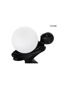 MOOSEE lampa podłogowa HUMAN MOON 171     czarna