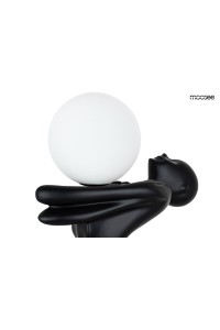MOOSEE lampa podłogowa HUMAN MOON 171     czarna