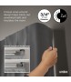 UMBRA karnisz TWILIGHT 76 - 213 cm        czarny mat
