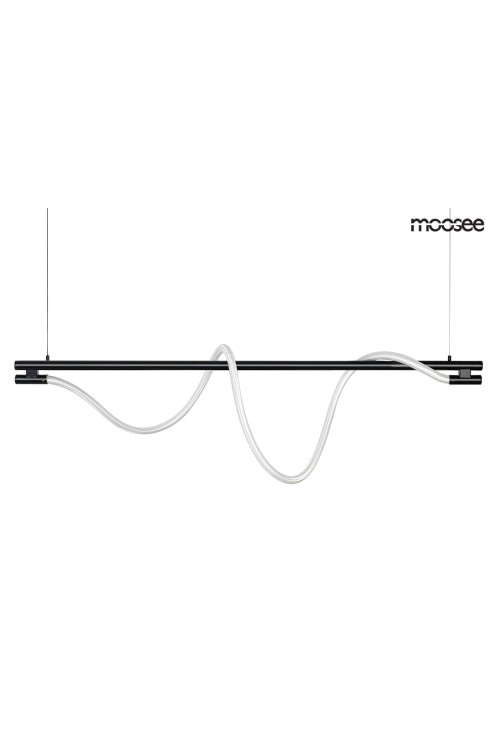MOOSEE lampa wisząca SERPIENTE 120  czarna