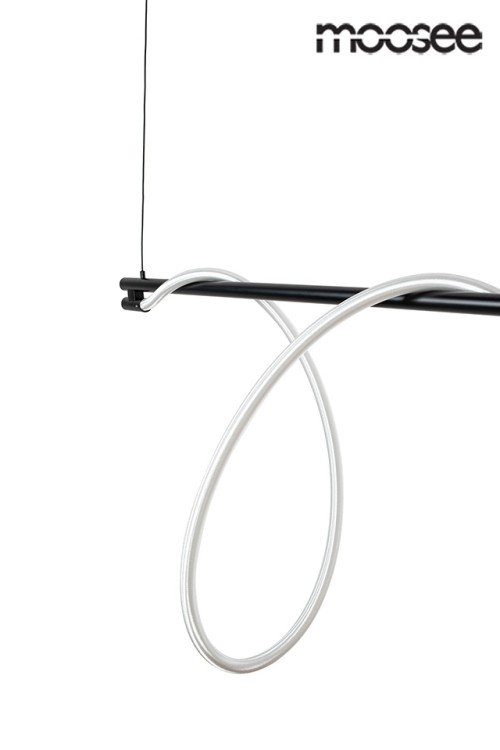 MOOSEE lampa wisząca SERPIENTE 120  czarna