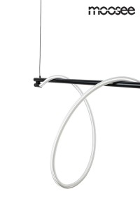 MOOSEE lampa wisząca SERPIENTE 120  czarna
