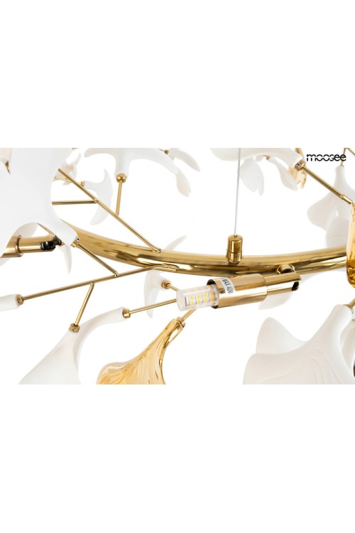 MOOSEE lampa wisząca FLORA 80 złota