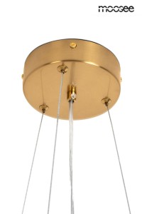 MOOSEE lampa wisząca FLORA 80 złota