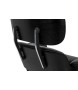 Fotel LOUNGE HM czarny / czarny jesion