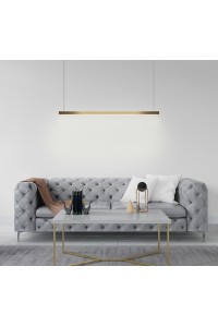 MOOSEE lampa wisząca LINUS 120 złota