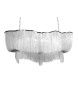 Lampa wisząca ATLANTA LONG - aluminium, stal