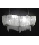 Lampa wisząca ATLANTA LONG - aluminium, stal