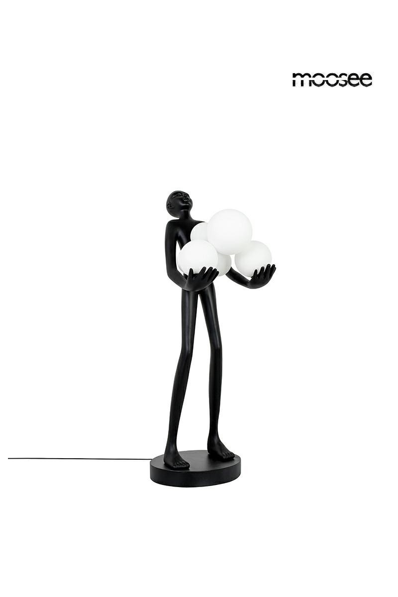 MOOSEE lampa stołowa HUMAN PREMIUM 83     czarna