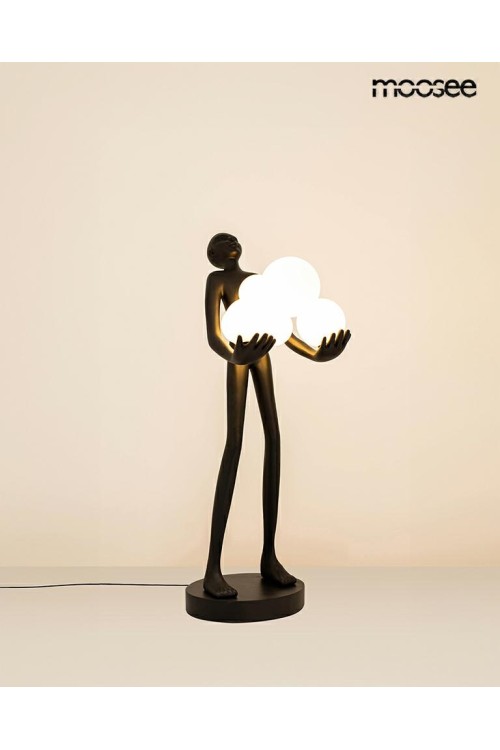 MOOSEE lampa stołowa HUMAN PREMIUM 83     czarna