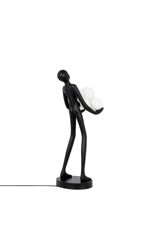 MOOSEE lampa stołowa HUMAN PREMIUM 83     czarna
