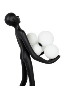 MOOSEE lampa stołowa HUMAN PREMIUM 83     czarna