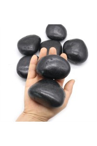 Kamień OTOCZAK 3-5 cm 2 kg polerowany     czarny