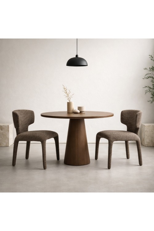 Krzesło APULIA brązowe / taupe