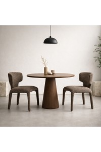 Krzesło APULIA brązowe / taupe