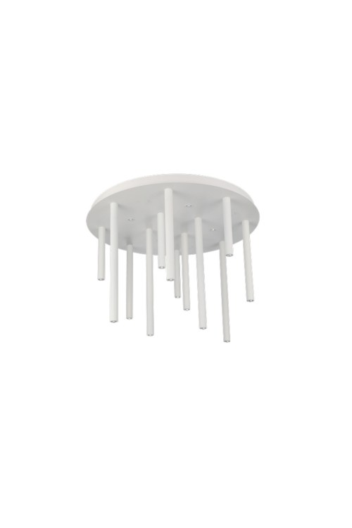 AZZARDO lampa sufitowa / plafon ILIOS 12  TOP 3-STEP DIMM biała