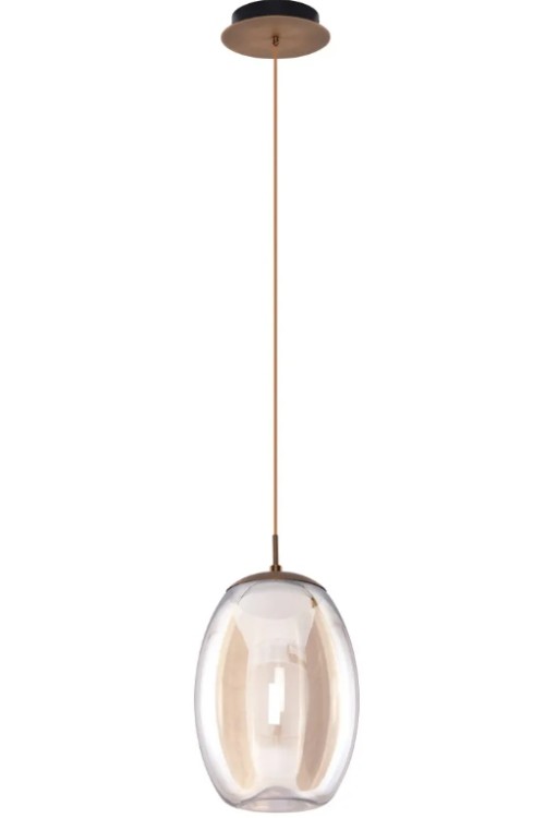 AZZARDO lampa wisząca HELENA B mosiądz