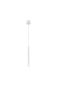AZZARDO lampa wisząca ILIOS 1 biała